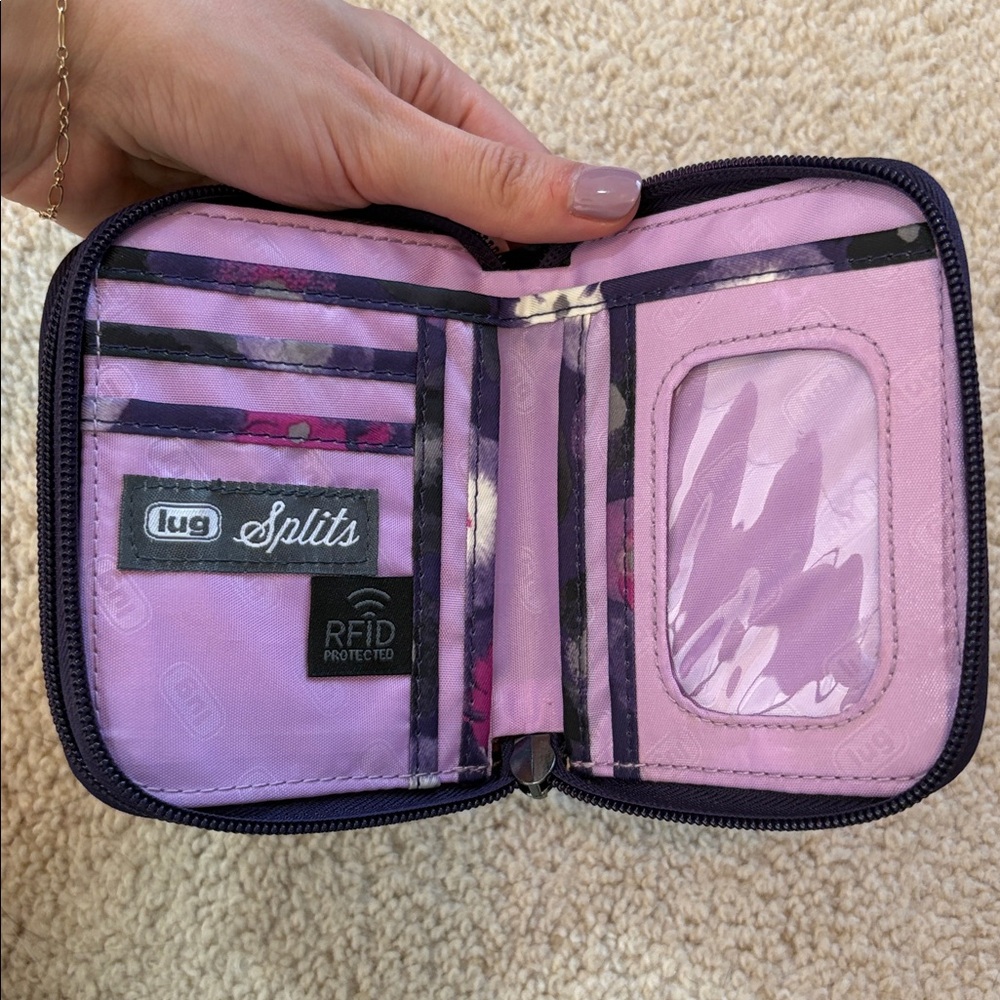 Lug Splits Wallet - Purple - Picture 3 of 6